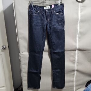Victoria's Secret Dark Blue Skinny Jeans